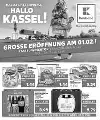Kaufland Prospekt Angebote 1 – 7 Februar 2024 page 1 thumbnail