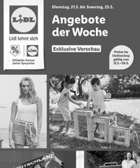 Lidl Prospekt 21 – 25 Mai 2024 page 1 thumbnail