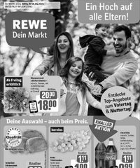 REWE Prospekt 6 – 12 Mai 2024 page 1 thumbnail